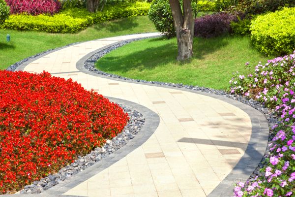 Cost of Garden Walkway Installation in Edison